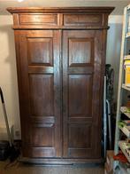 Koloniale kast. Massief hout., Huis en Inrichting, Kasten | Boekenkasten, Ophalen, 100 tot 150 cm, 200 cm of meer, Teakhout