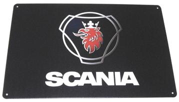 SCANIA : Metalen Bord Scania Logo beschikbaar voor biedingen
