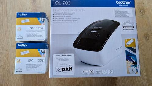 Brother QL 700 nieuw in doos met 2 extra rollen labels, Computers en Software, Labelprinters, Nieuw, Etiket, Ophalen of Verzenden