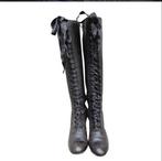 Vintage Ash Zwarte Hoge Laarzen Maat 38, Kleding | Dames, Schoenen, Ophalen of Verzenden, Zo goed als nieuw, Zwart, Hoge laarzen