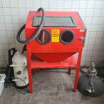 Zandstraalcabine met afzuiging (excl. pistool/handschoenen), Ophalen
