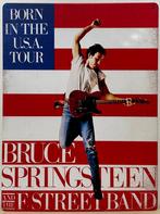 Bruce Springsteen born in the USA reclamebord van metaal