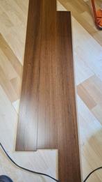 Merbau fineer laminaat - 3m2, Doe-het-zelf en Verbouw, Ophalen of Verzenden, Gebruikt