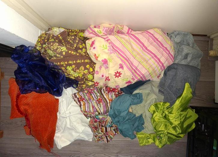 Verschillende stoffen/lappen #1, Hobby en Vrije tijd, Stoffen en Lappen, Overige kleuren, Ophalen of Verzenden