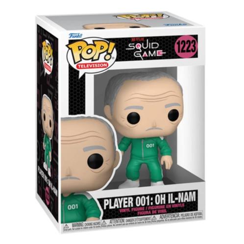 Funko Pop! Movies: Squid Game - Player 001: Oh Il-Nam #1223, Verzamelen, Poppetjes en Figuurtjes, Nieuw, Verzenden