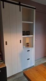 Vtwonen Wandkast Wit met Schuifdeur, Ophalen of Verzenden, Gebruikt, 25 tot 50 cm, 200 cm of meer