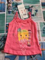 Nieuw roze top met ijsje - Maat 67 cm ( 6 maanden ), Kinderen en Baby's, Babykleding | Maat 68, Ophalen of Verzenden, Nieuw, Meisje