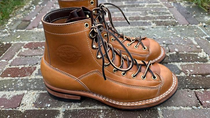Frank’s Boots Monkey boots 8.5EE 42 42.5 Maryam, Kleding | Heren, Schoenen, Zo goed als nieuw, Boots, Bruin, Verzenden