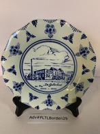 Delfts Blauw Wandbord Adv # - 29, Ophalen