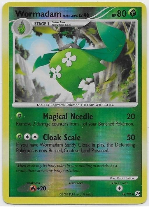 Arceus,  Wormadam [reverse] 49/99, Ophalen of Verzenden, Nieuw, Losse kaart