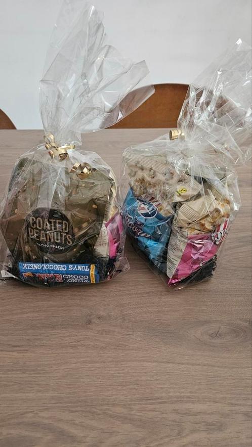 5x cadeaupakket snacks, Diversen, Levensmiddelen, Ophalen of Verzenden