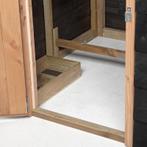 Kippen hooischuur met overdekte kippenren Gijs, Dieren en Toebehoren, Pluimvee | Toebehoren, Ophalen of Verzenden, Nieuw, Kippenhok of Kippenren