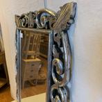 Barokspiegel – houten lijst - 140 x 80 cm - Bij TTM Wonen, Antiek en Kunst, Antiek | Spiegels, 50 tot 100 cm, 100 tot 150 cm, Rechthoekig