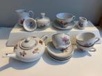 Schattig poppenservies, kinderservies, vintage, bloemmotief, Ophalen of Verzenden, Gebruikt, Meisje