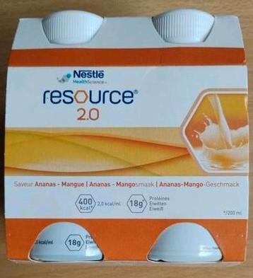Nestle Resource 2.0 Protein drink beschikbaar voor biedingen
