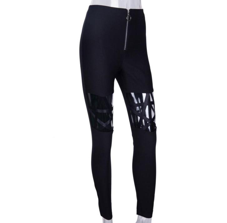 Zwarte pentagram legging (dames vrouwen broek zwart gothic), Kleding | Dames, Broeken en Pantalons, Nieuw, Zwart, Lang, Verzenden