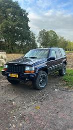 Jeep Grand Cherokee 1998, Auto's, Blauw, Leder, Vierwielaandrijving, Particulier