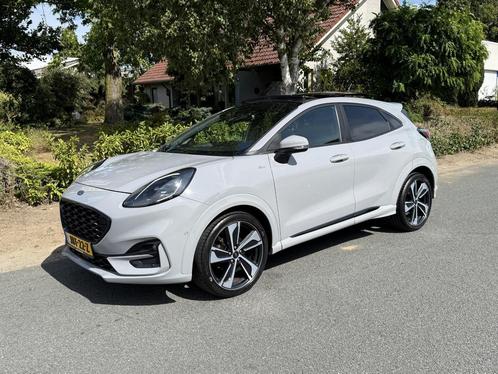 Ford Puma 1.0 EcoBoost Hybrid 155PK ST-Line X Pano•Keyless, Auto's, Ford, Bedrijf, Te koop, Puma, ABS, Achteruitrijcamera, Adaptieve lichten