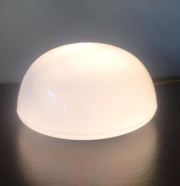 Vintage Witte opaline plafondlamp - Frankrijk - 20 cm beschikbaar voor biedingen