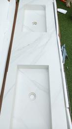 Dubbele Wastafel - Nieuw!, Nieuw, Minder dan 100 cm, Wasbak of Wastafel, 25 tot 50 cm