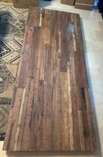 Houten eethoek tafel blad ( Indonesisch boothout), Huis en Inrichting, Tafels | Eettafels, 100 tot 150 cm, 200 cm of meer, Ophalen of Verzenden