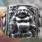 Happy Boeddha (Poe-Tai Ho-Shang) ring Ø 19,0 mm # SALE #, Verzenden, Nieuw, Dame of Heer, Zilver