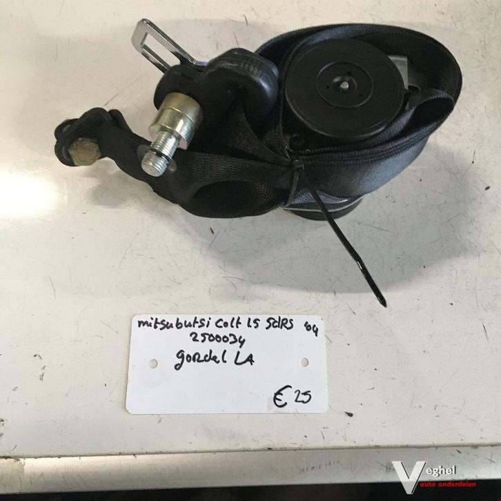 Mitsubishi Colt 1.5 B 5 drs 2004 Wagennr 2500034    Gordel L, Auto-onderdelen, Interieur en Bekleding, Gebruikt, Ophalen of Verzenden