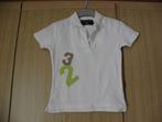 Origineel wit katoenen college polo shirt SCAPA mt 116 goed, Kinderen en Baby's, Kinderkleding | Maat 116, Meisje, Ophalen of Verzenden