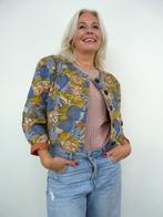 *Abfab Vintage Kort Jasje 42*, Blauw, Joy team, Maat 42/44 (L), Ophalen of Verzenden