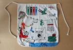 Retro vintage knijperschortje/ knijper-schortje, jaren 60, Ophalen of Verzenden, Zo goed als nieuw, Overige kleuren, Schort