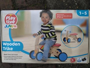 Playtive Houten Loopfiets nog in verpakking beschikbaar voor biedingen