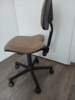 Bureaustoel, verstelbaar., Ophalen, Zo goed als nieuw, Bruin, Bureaustoel