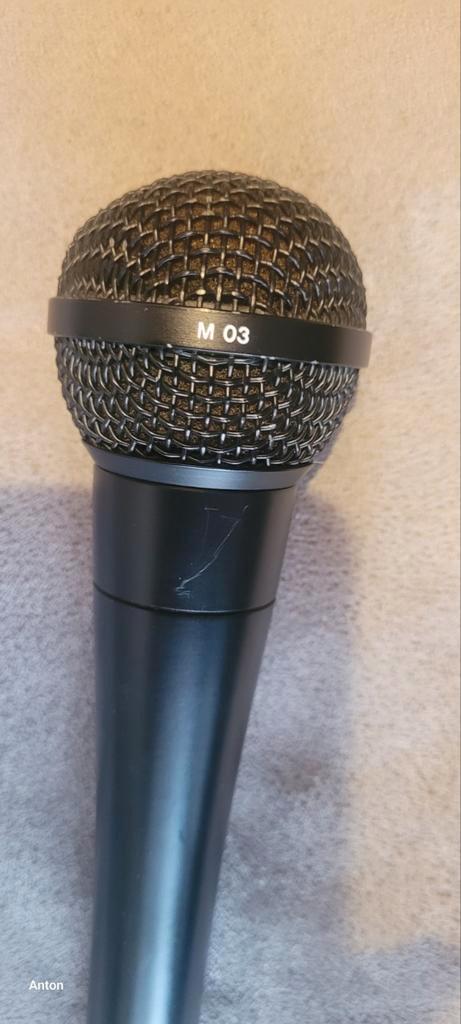 Beyerdynamic  M  03  Microfoon met 10  meter  kabel, Muziek en Instrumenten, Microfoons, Zo goed als nieuw, Zangmicrofoon, Ophalen of Verzenden