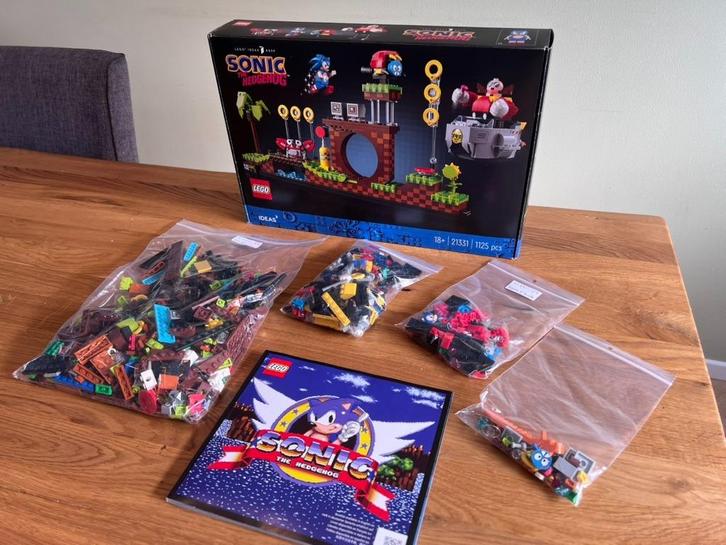 LEGO Ideas Sonic 21331 | Compleet, Kinderen en Baby's, Speelgoed | Duplo en Lego, Zo goed als nieuw, Lego, Complete set, Ophalen of Verzenden