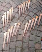 20 Houten tentharingen 30 cm, Caravans en Kamperen, Tentaccessoires, Ophalen of Verzenden, Zo goed als nieuw