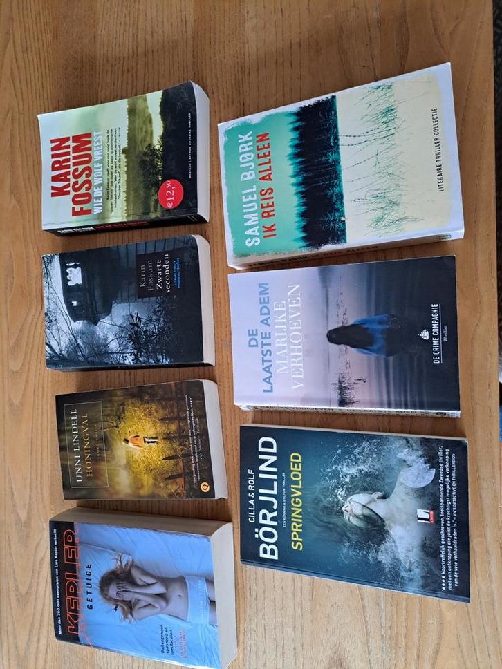 Scandinavische thrillers, Boeken, Thrillers, Gelezen, Scandinavië, Ophalen of Verzenden
