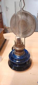Antieke Franse Olielamp, Antiek en Kunst, Ophalen