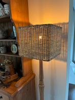 Mooie lampenkap riet rotan, als nieuw!, Ophalen of Verzenden, Zo goed als nieuw, Rond, 25 tot 50 cm