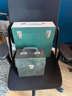 Platenkoffer/ LP koffer twee stuks, Ophalen, Gebruikt, Overige formaten