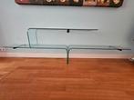 Set van 4 planken/dressoir/wandmeubel FIAM Vetro Float, Ophalen, 100 tot 150 cm, Design, 25 tot 50 cm