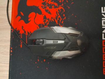 Warrior kustem made gaming muis 0.1 ms responstijd beschikbaar voor biedingen
