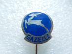speldje Gazelle emaille, Ophalen of Verzenden, Zo goed als nieuw, Overige onderwerpen