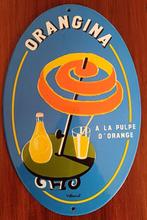 emaille reclamebord Orangina, Verzamelen, Ophalen of Verzenden, Nieuw, Reclamebord