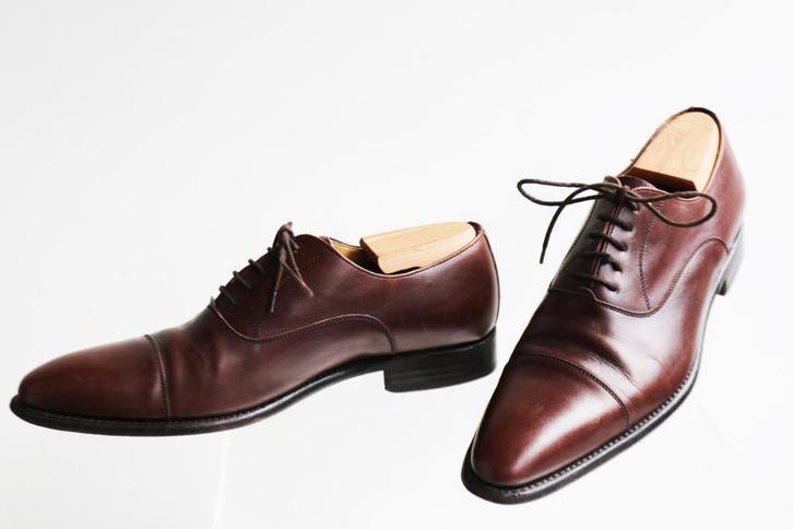 Geweldige ZGAN Finsbury oxfords in maat 8 = maat 42, Kleding | Heren, Schoenen, Zo goed als nieuw, Veterschoenen, Bruin, Ophalen of Verzenden