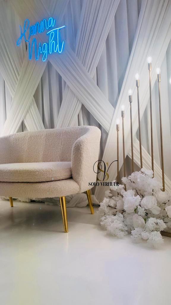 Complete decoratie verhuur: Henna, bruiloft, nikkah, Hobby en Vrije tijd, Feestartikelen | Verhuur, Zo goed als nieuw, Ophalen