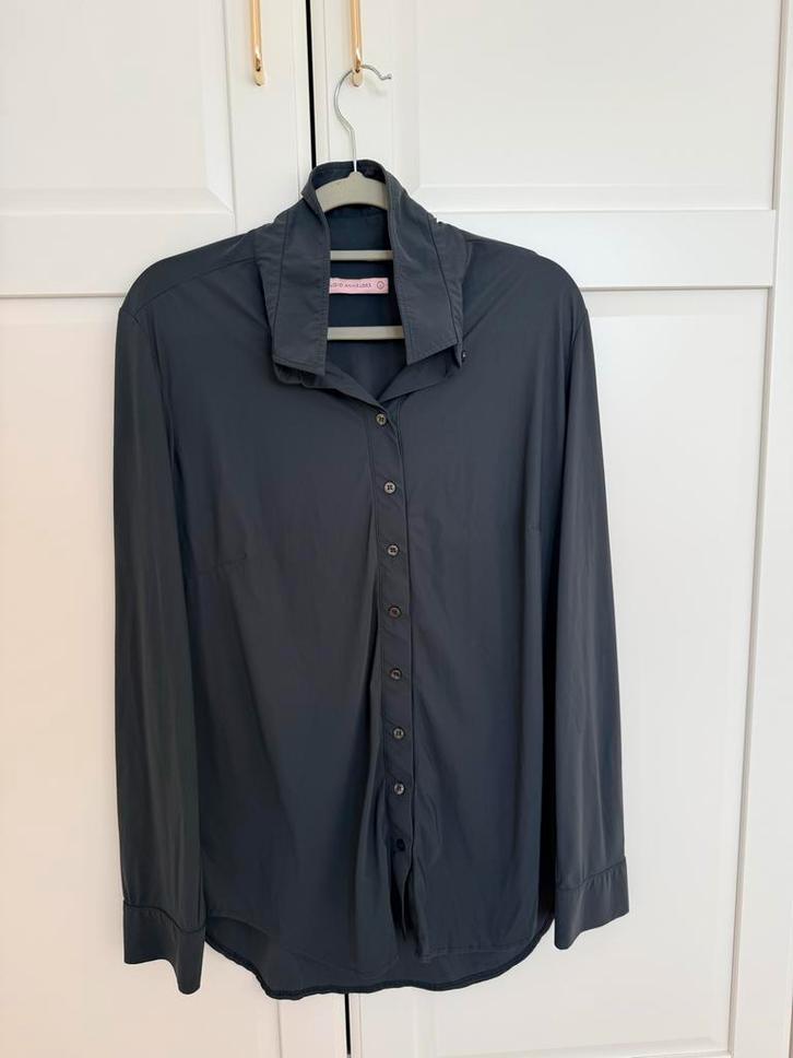 Studio Anneloes Pak - Maat M donkergrijs, Kleding | Dames, Blouses en Tunieken, Zo goed als nieuw, Maat 38/40 (M), Grijs, Ophalen