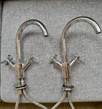 Designer Ben Sanitair Kraan 2x - Chroom, Doe-het-zelf en Verbouw, Sanitair, Ophalen of Verzenden, Zo goed als nieuw, Chroom, Kraan