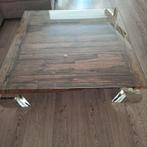 Rofra Salontafel, Ophalen, Vierkant, Zo goed als nieuw, Minder dan 50 cm