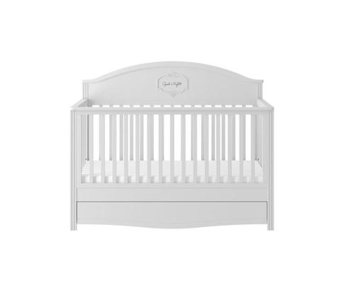 Ledikant 3 in 1 met bovenaan de tekst GOOD NIGHT - GRATIS VZ, Kinderen en Baby's, Babywiegjes en Ledikanten, Nieuw, Ledikant, Verzenden
