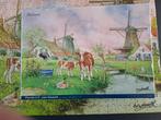 Puzzel 500 stukjes 
Cows
Holland 
J.C. van hunnik
38x52 cm, Ophalen of Verzenden, 500 t/m 1500 stukjes, Zo goed als nieuw, Legpuzzel